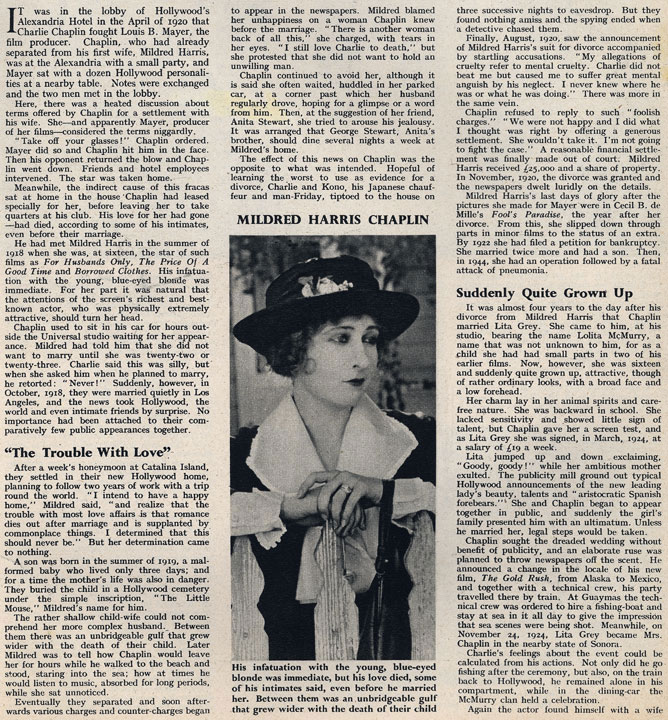 La mala relación del matrimonio pronto saltó a la prensa escrita